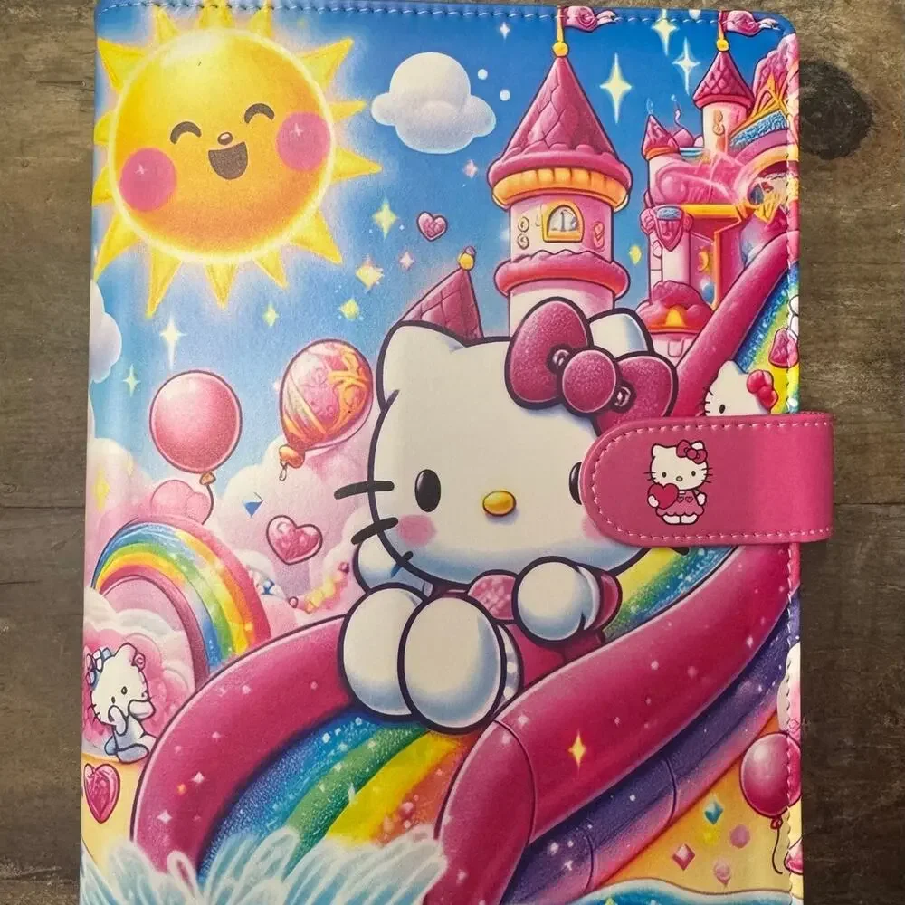 Hello Kitty A5 Binder with matching printed paper